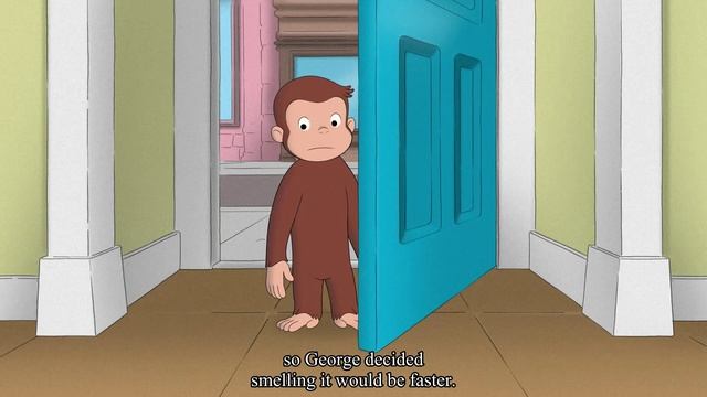 Curious George - 349 -Time Is Puzzling (Learn English Language with subtitles) смотреть онлайн