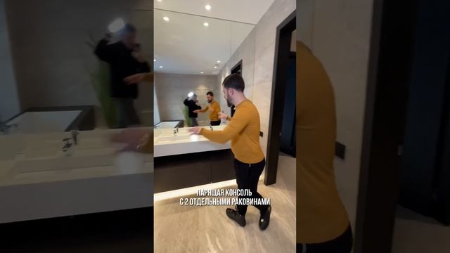 БОЛЬШАЯ ВАННАЯ У ОКНА В ДОМЕ В АГАЛАРОВ ЭСТЕЙТ #элитнаянедвижимость #ваннаякомната #новаярига смотреть онлайн