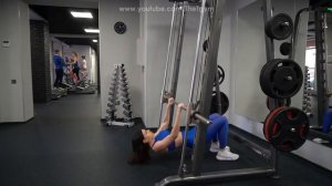 Отжимания и подтягивания к грифу  Суперсет