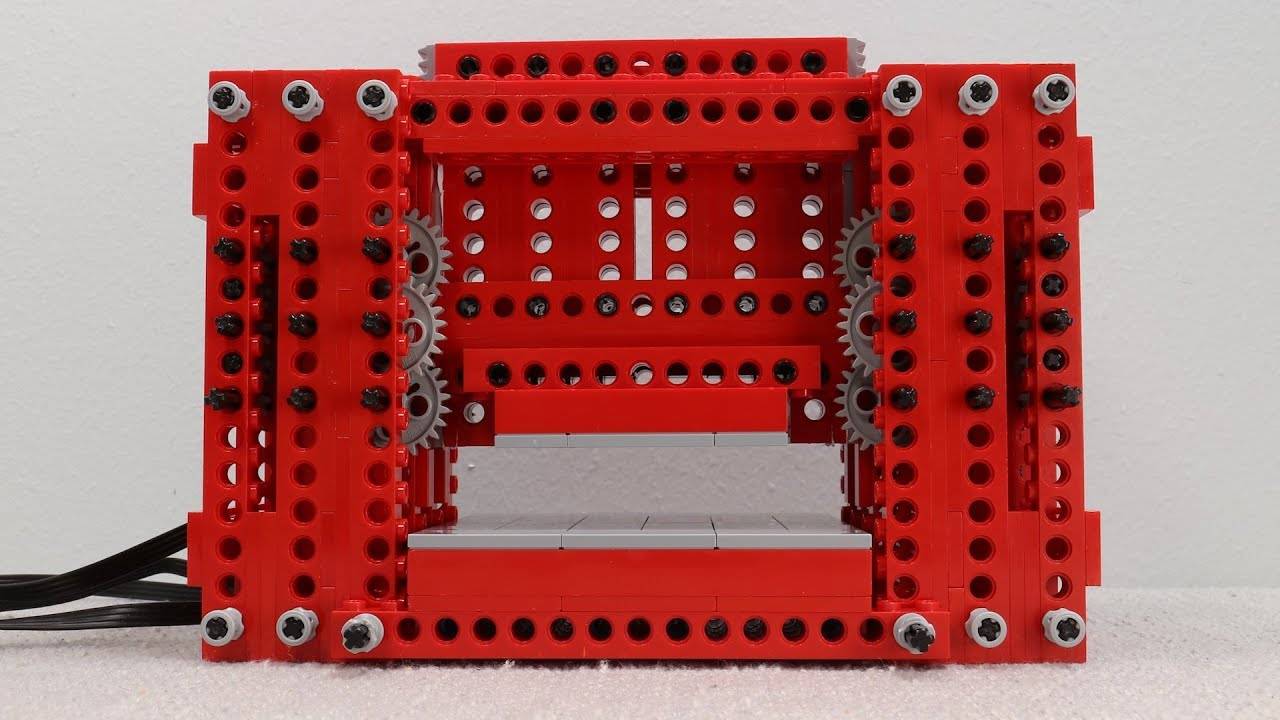 Создание и испытание пресса LEGO смотреть онлайн