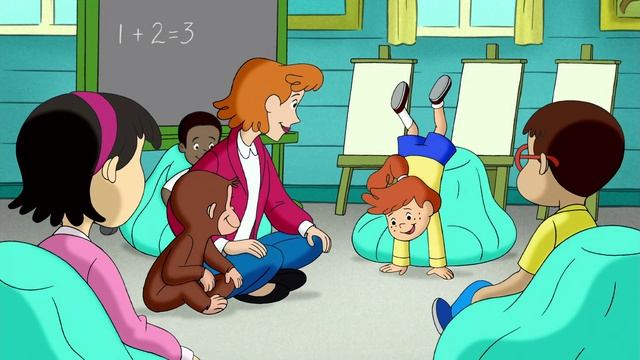 Curious George - 135 - Relax! (Learn English Language with subtitles) смотреть онлайн
