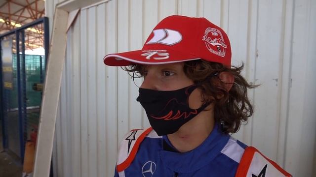 Andrea Kimi Antonelli (KR / IAME / LeCont) FIA European OK Champs, R1 Zuera смотреть онлайн