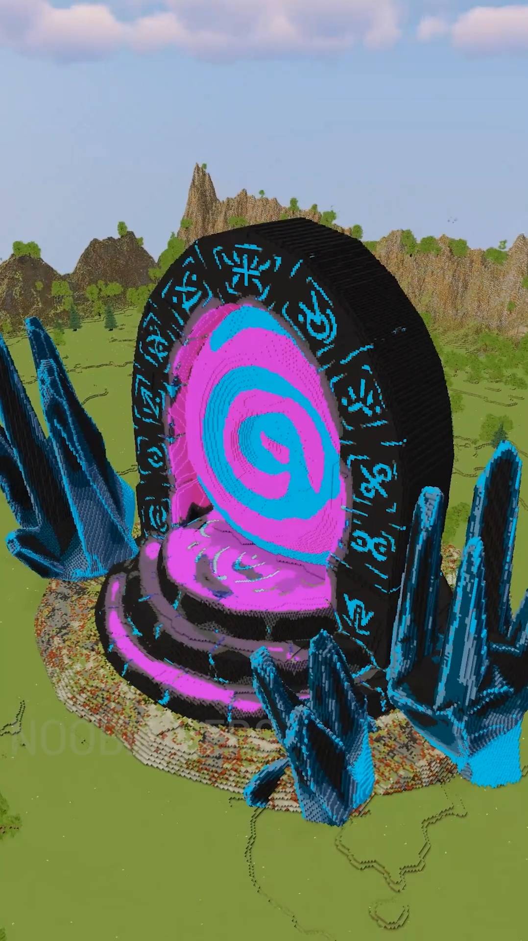 САМЫЙ РЕАЛИСТИЧНЫЙ В МАЙНКРАФТЕ NETHER PORTAL