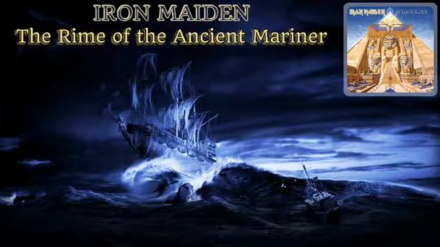Iron Maiden - The Rime of the Ancient Mariner (lyrics on screen) смотреть онлайн