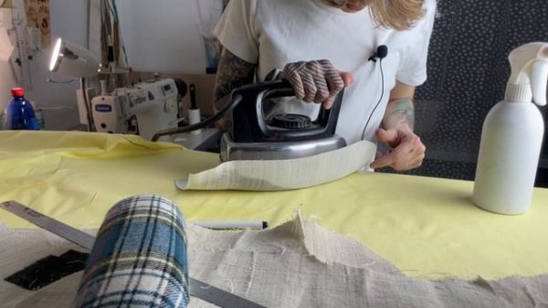 Шьём bespoke пиджак! Показываю деталь, которая делает из обычного пиджака дорогой.