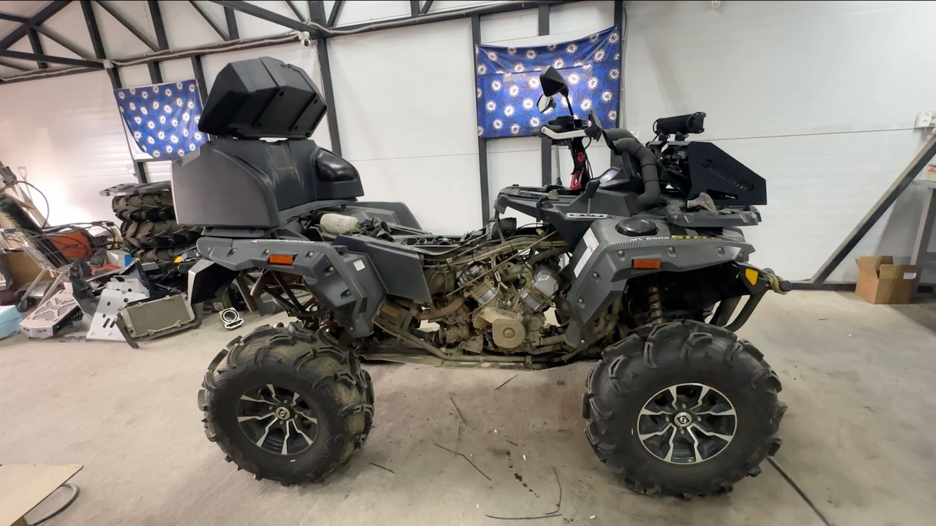 Как делают квадроциклы не добросовестные квадро сервисы. смотреть онлайн