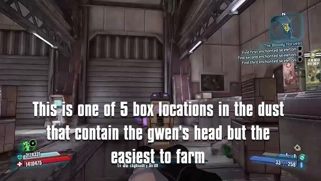 Gwen's Head - Quick Guide - Borderlands 2(Unique Weapon) смотреть онлайн