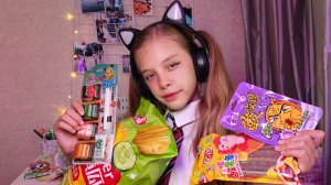 обзор на китайские вкусняшки😍🧧