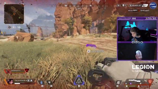 Diegosaurs - GOLDEN LONGBOW IN NEW MODE - APEX LEGENDS VOIDWALKER EVENT смотреть онлайн
