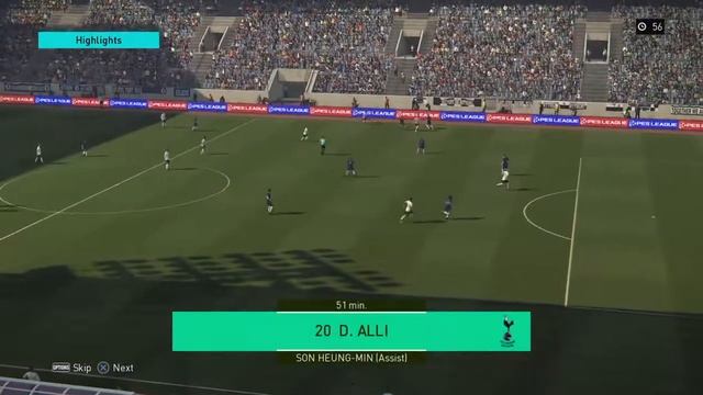 PES 2018 - Spurs (YojimboKel) 1-0 Chelsea Highlights смотреть онлайн