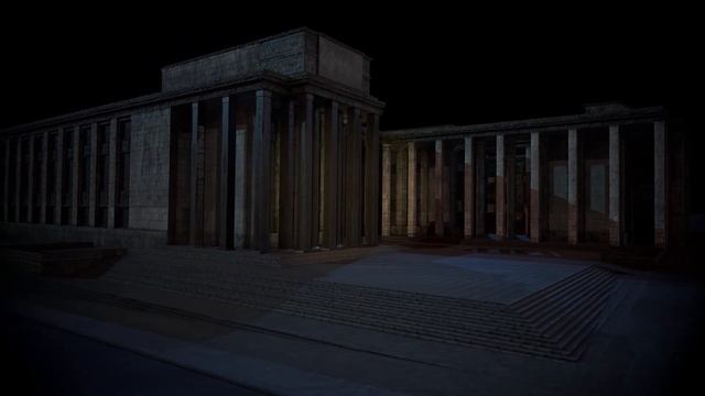 Post-apocalyptic 3D Model Of Russian State Library In Moscow