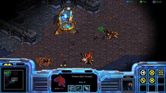 Let's Play StarCraft: Brood War Remastered (Blind) - Part 2: Dunes of Shakuras смотреть онлайн