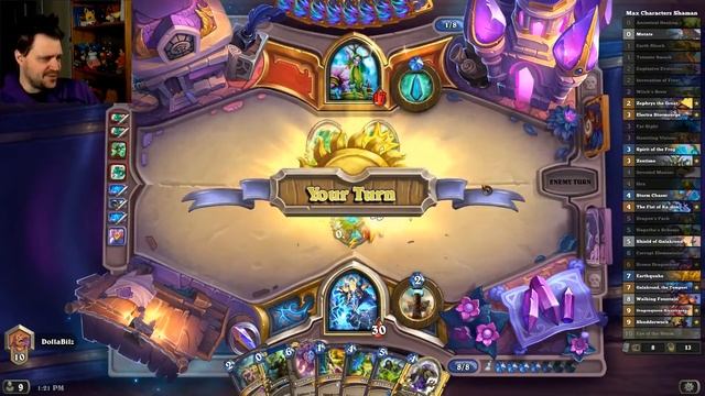 Max Characters Shaman vs Quest Druid | Hearthstone смотреть онлайн