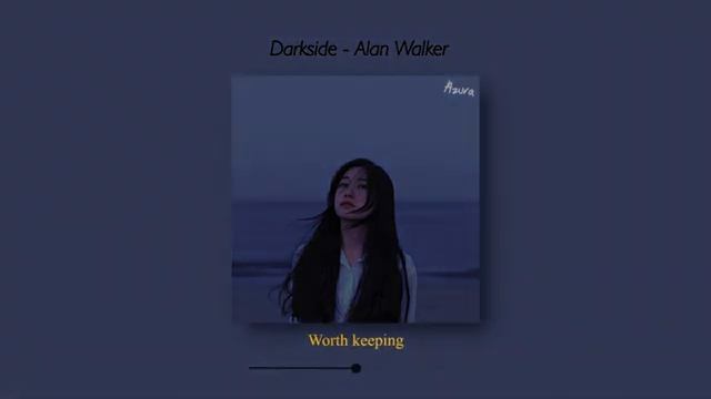 Alan Walker - Darkside [Tiktok Version] (Slowed And Reverb + Underwater) Lyrics смотреть онлайн
