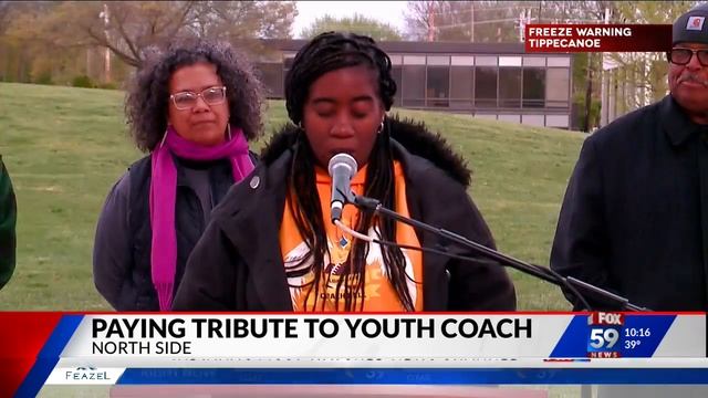 New Tarkington Park field named after murdered youth football coach смотреть онлайн