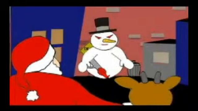 Santa vs Frosty ( Batman and Robin Style ) смотреть онлайн