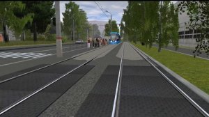 Trainz 2012 - Симулятор трамвая. Москва. Сеть трамвайного депо им. Апакова.