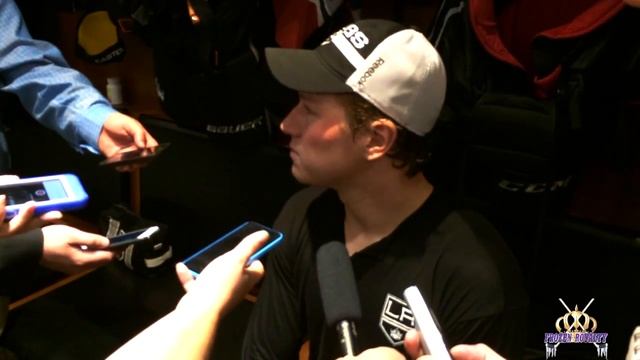 LA Kings Right Wing Tyler Toffoli, October 12, 2014 смотреть онлайн