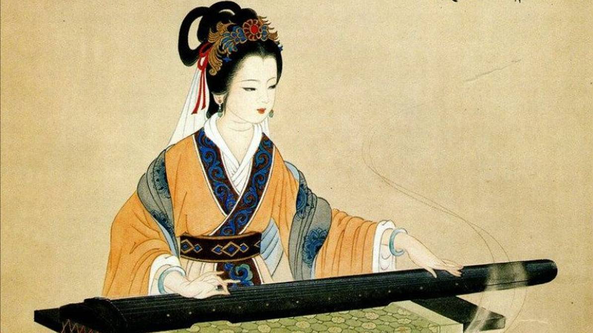 Как звучит древняя цитра, цинь, гуцинь, 琴 смотреть онлайн