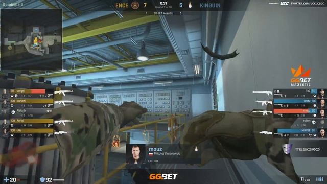 (RU) GG.BET Majestic || ENCE vs Kinguin || bo3 || map 2 || nuke || @MrDoubleD & @mr_zais смотреть онлайн
