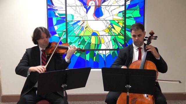Arco Music Duo - G. Handel "Rigaudon" from Water Music смотреть онлайн