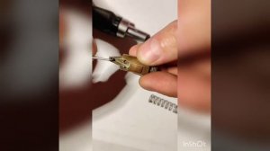 Автоматическая пробка McAlpine под _клик-клак_ (заглушка) сифона ванны, ремонт и разборка.