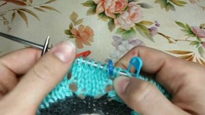 Следки на круговых спицах.