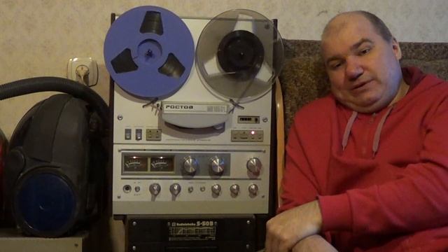 Тестирование катушечный магнитофон РОСТОВ МК 105 С 1стерео. смотреть онлайн