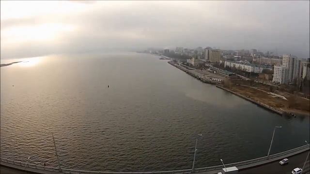 Беспилотник-дрон,квадрокоптер над Саратовом,Мост,Волга,Соколовая гора.drone Russia смотреть онлайн