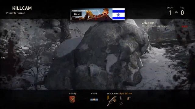 Hacker in Call of Duty WWII (Link to steam in the description) смотреть онлайн