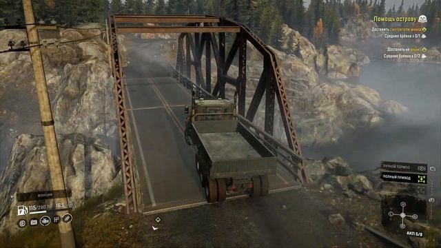 SnowRunner Завершаем новые контракты в Мичигане Помощь острову смотреть онлайн