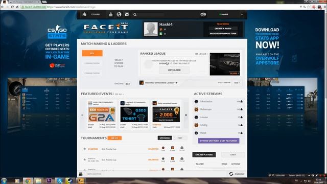 Как играть на Faceit/How To Play Faceit!!!