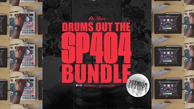 LOFI Drum Kit Bundle - Drums Out The SP404 Bundle