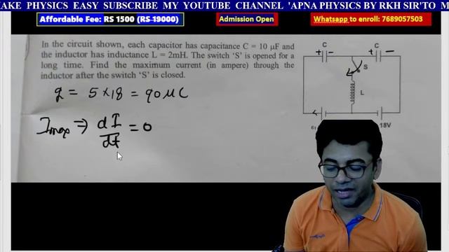 SHM + ROTATION + EMI + ROTATION + CALORIMETRY + CURRENT DOUBTS OF RIGOROUS BATCH STUDENTS by RKH SI смотреть онлайн