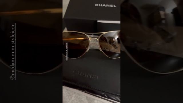 Chanel Classic Pilot Sunglasses 😎 смотреть онлайн