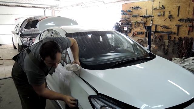 Подготовка к полировке, полировка. Киа Церато Часть 6.