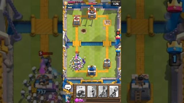 Первое видео на канале!!! Clash Royale. смотреть онлайн