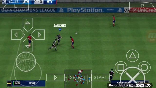 Atletico Madrid vs Monterrey- UEFA Champions League-Pes 2016-Android смотреть онлайн