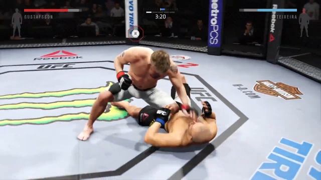 UFC 2 - Александр Густафссон против Гловера Тейшейра смотреть онлайн