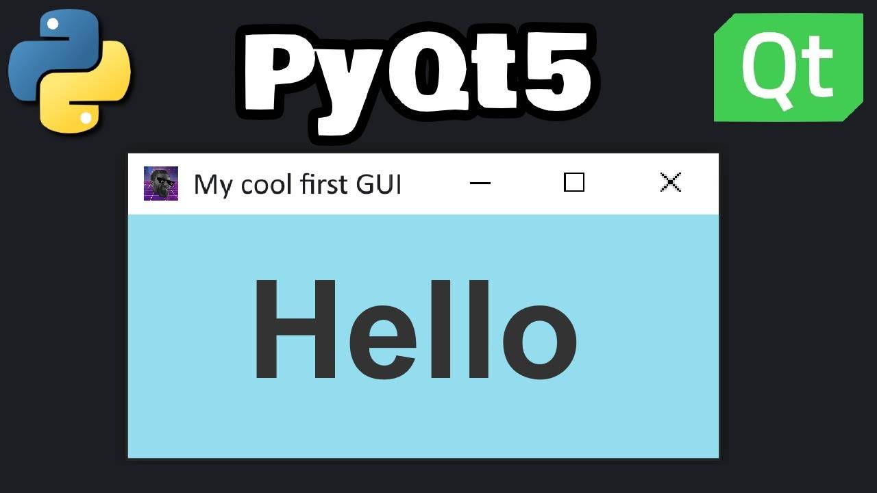 Урок №2: Python PyQt5 LABELS смотреть онлайн