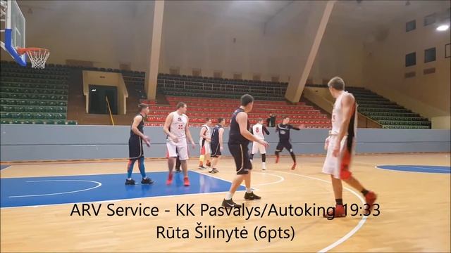 ARV Service - KK Pasvalys/Autoking 65:80 (8:29,23:10,19:19,15:22) смотреть онлайн