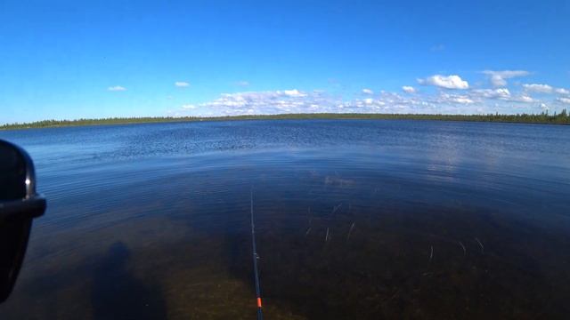 Рыбалка на спиннинг в Заполярье. Далекое тундровое озеро. Fishing смотреть онлайн