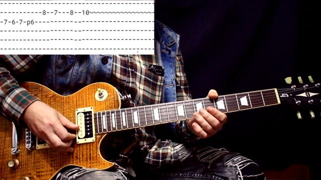 Играем КОРРЕКТНО соло 1 Fade to Black - Metallica! Разбор и табы! смотреть онлайн