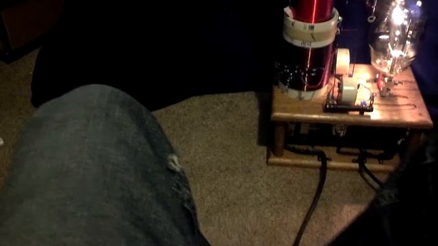 Vacuum Tube Tesla Coil 833A смотреть онлайн