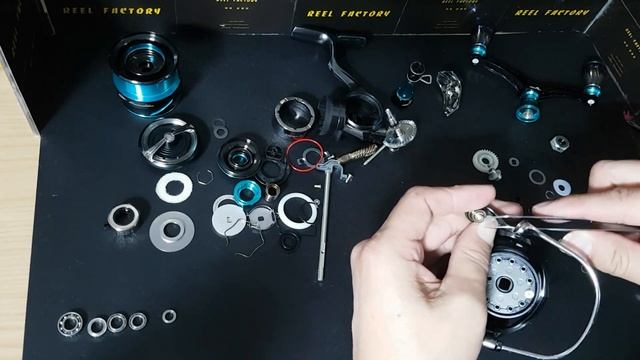 ♡릴팩토리♡ 다이와 21 에메랄다스 FC LT 2500S(DAIWA 21 EMERALDAS FC LT 2500S MAINTENANCE , SPINNING REEL OVERHAUL