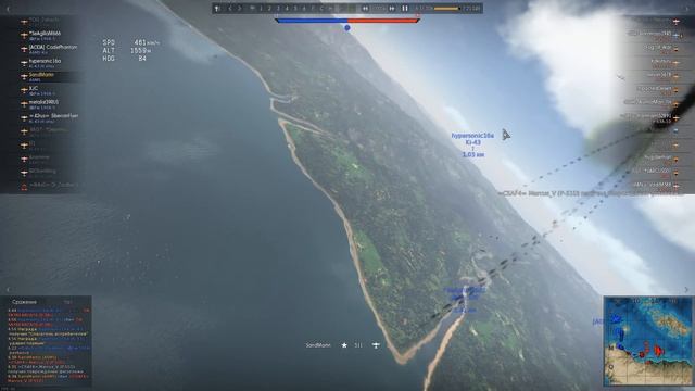 War Thunder 1.53 СБ Исчезающая Кобра смотреть онлайн