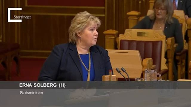 29.01.2014 Spørretime 2 Erna Solberg svarer Helga Pedersen смотреть онлайн