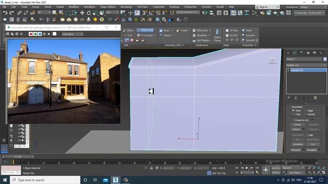 3DsMax Tutorials, Learn 3D Modeling an Exterior of London Street from Scratch in 3dsmax ( Part 4) смотреть онлайн