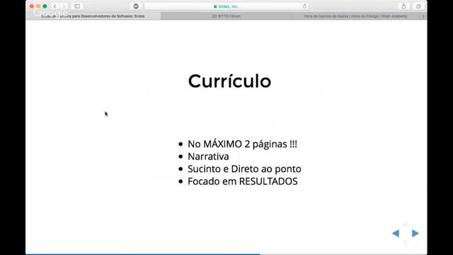 Webinar: Dicas de Carreira para Desenvolvedores de Software смотреть онлайн