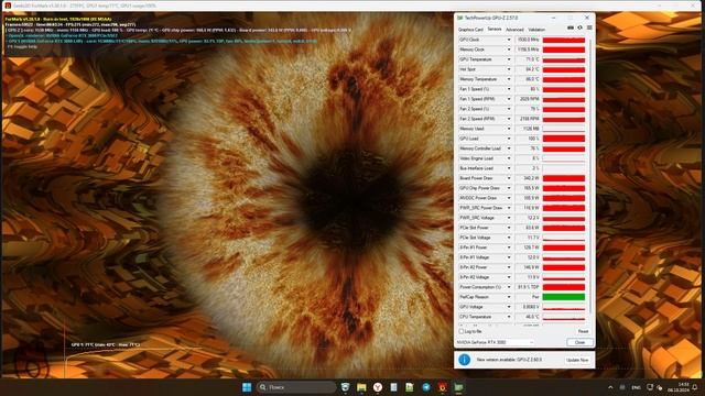 Тест видеокарты RTX3080